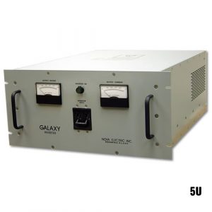 Galaxy Series 500 W - 6 KW Rack Mount Transformer Isolated Solid-State Frequency Converters